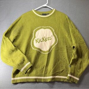 Kickers‎ Green Crew Neck Sweater